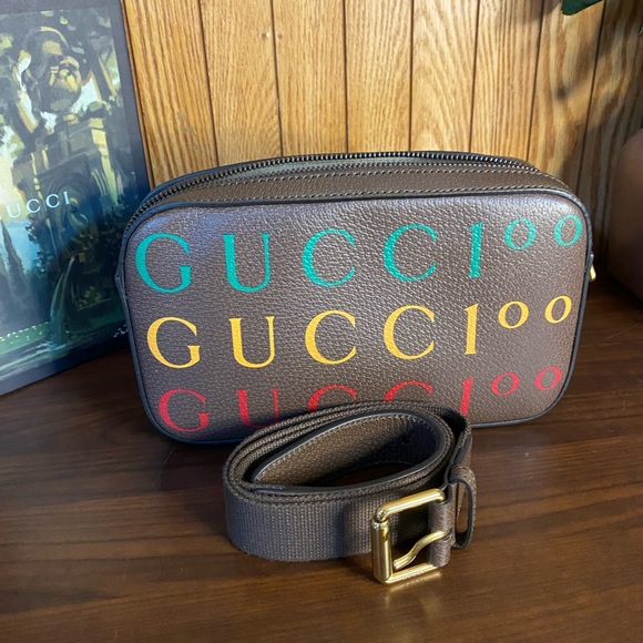 Gucci 100 leather belt bag - Picture 6 of 7